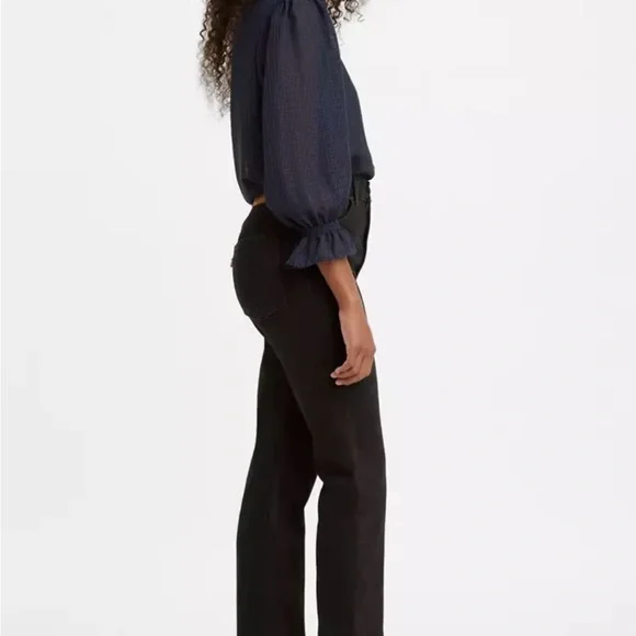 70'S HIGH RISE SLIM STRAIGHT WOMEN'S JEANS - Picture 2 of 13